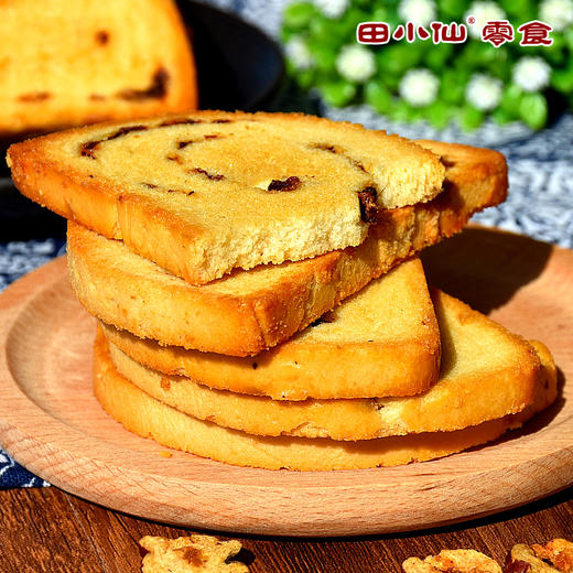 山西特产田小仙红枣馍片1000g早餐食品烤馍片饼干粗粮馒头片零食 商品图1
