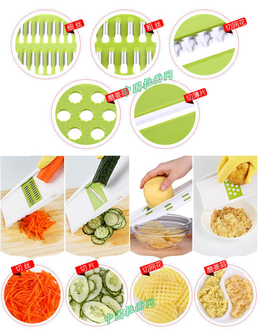 多功能切菜器厨房用品切菜神器刨丝器土豆丝萝卜切丝器擦丝器切片 商品图8