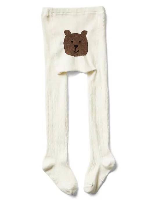 【纯色2双组合】 0-16岁裤袜 春秋冬三季可穿 打底裤 袜子 屁股立体裁剪 商品图5