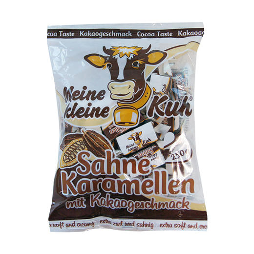 德国我的小牛 可可奶糖250g*2袋 休闲糖果零食婚庆喜糖 商品图0