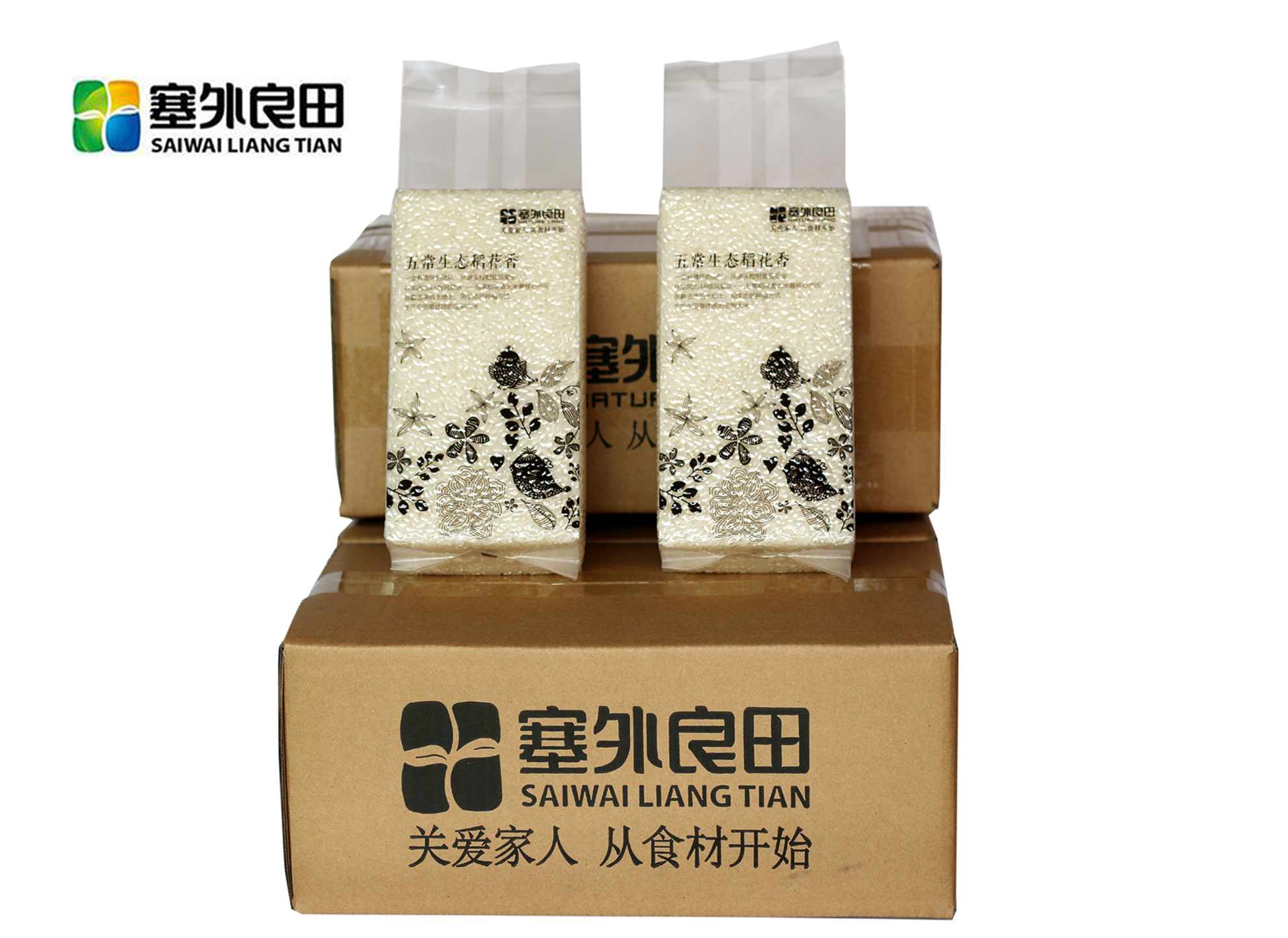 【塞外良田】五常稻花香 生态大米 5kg 鸟语花香