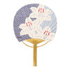 团扇贺卡 | 日本 midori 和纸竹制 商品缩略图1