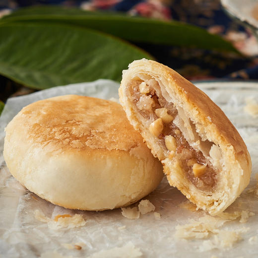 矮子馅饼真空包一盒6个装46随机口味满60包邮偏远地区除外