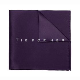 TP003 紫色真丝帕巾