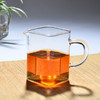 永利汇 玻璃公道杯 耐热加厚茶海分茶器 高硼硅功夫茶具四方公杯 商品缩略图0