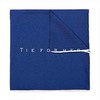 TP010 蓝色白边真丝帕巾 商品缩略图0