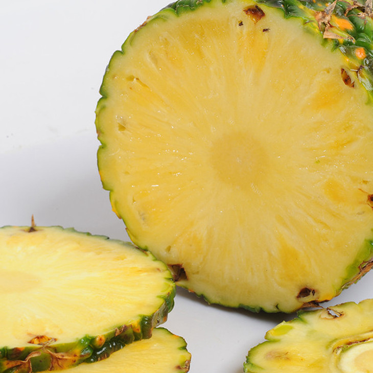 秒杀掌柜推荐海南牛奶凤梨直甜不酸无需挖孔无需泡盐水像切西瓜一样吃