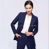 TF066 藏青色单排两件套西装 商品缩略图0