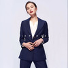 TF066 藏青色单排两件套西装 商品缩略图2