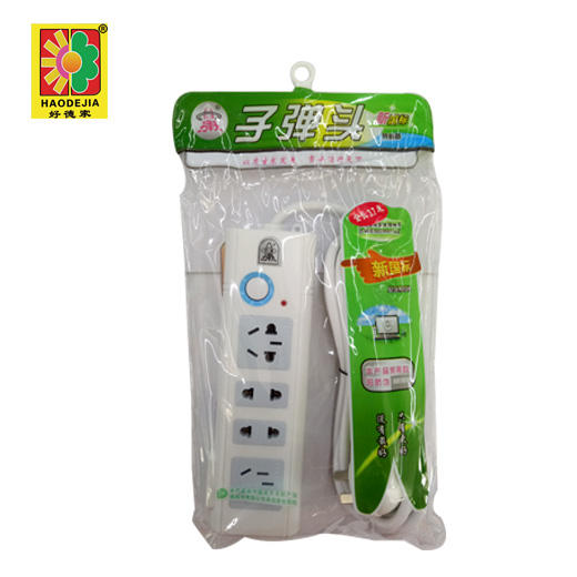 【百汇到家】子弹头4位总控TS1012-4(0144)插排103 商品图0