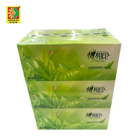 【百汇到家】心相印茶语面巾纸盒抽H200