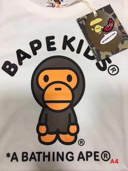 ape 猩猩纯棉 儿童短袖t恤 a4款