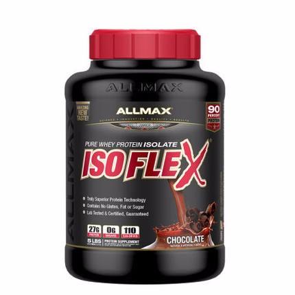 美国ALLMAX Isoflex 分离乳清蛋白粉5磅/桶 商品图1