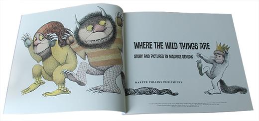 【凯迪克金奖】英文原版 Where the Wild Things Are 野兽出没的地方 商品图1