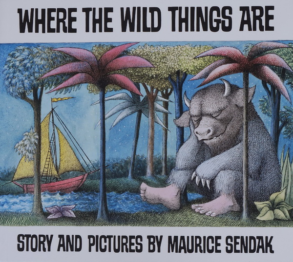 【凯迪克金奖】英文原版 Where the Wild Things Are 野兽出没的地方