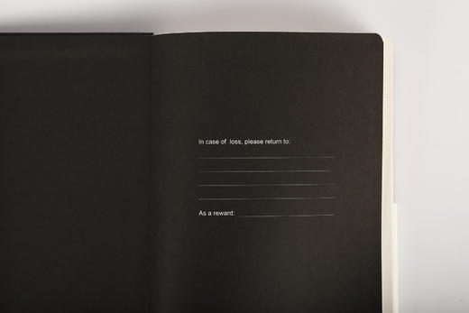 读者·书房“moment”黑色皮面通款笔记本（C6\C7 两种尺寸） 商品图8