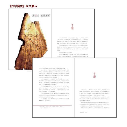 37081汉字简史从文字诞生到印刷历变符马活著 商品图4