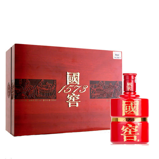60度 国窖1573 礼品装 500ml+红釉酒具 生命中的那坛酒 收藏系    泸州老窖官方旗舰店 商品图0
