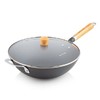 【铸铁真不锈】Joyoung/九阳CZB3225-A炒锅无涂层防刮耐磨32cm 商品缩略图2