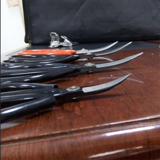 弯嘴剪刀大剪刀定型包专用修边弯剪刀【459】 商品图0