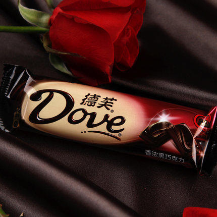 【百汇到家】德芙香浓黑巧克力43g 商品图1