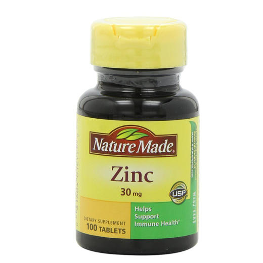 补锌好帮手 美国nature made补锌片100片