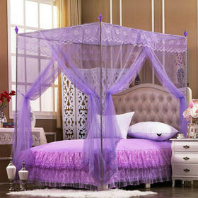 【蚊帐】*三开门落地式公主蚊帐