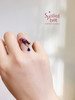 SpoiledBart Jewelry 进口14K注金 原创设计 天然蓝宝石 戒指 商品缩略图1