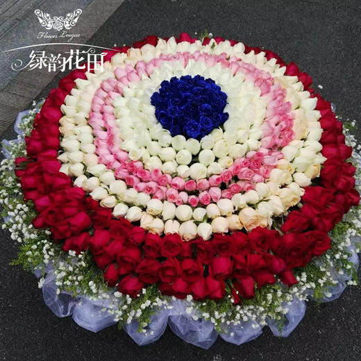 999朵玫瑰巨型花束-情人节求婚告白生日浪漫惊喜七夕情人节浪漫惊喜圣诞节感恩节告白节日礼物 商品图5