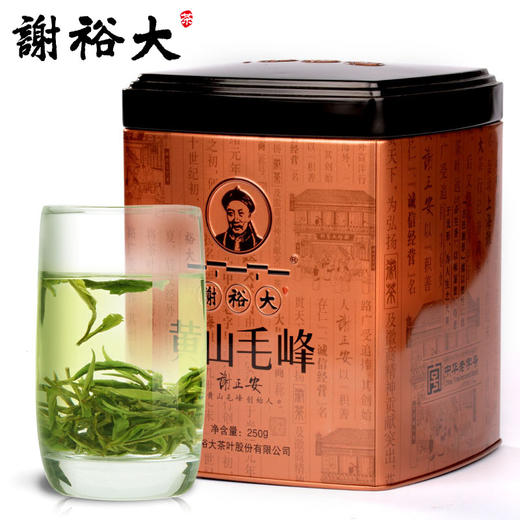谢裕大 【特级三等250克】原产地黄山毛峰听装绿茶 商品图0