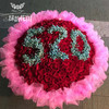999朵玫瑰巨型花束-情人节求婚告白生日浪漫惊喜七夕情人节浪漫惊喜圣诞节感恩节告白节日礼物 商品缩略图1