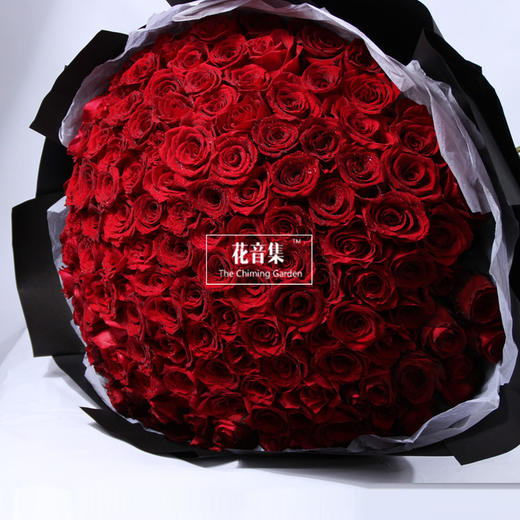 花音集设计师系列甄选199支真爱红玫瑰 商品图0
