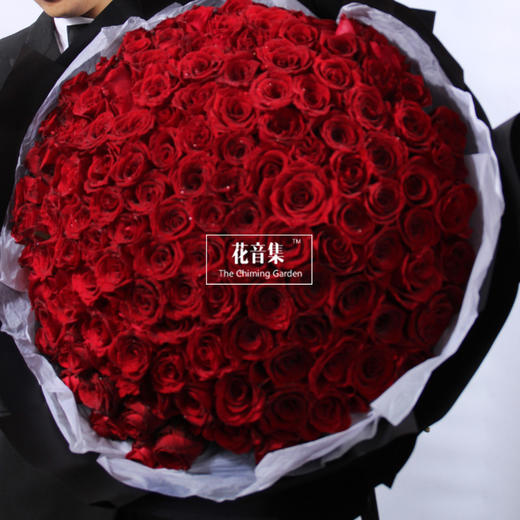 花音集设计师系列甄选199支真爱红玫瑰 商品图2