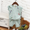 【童装】夏季新款童装 满印铅笔纯棉儿童短袖短裤套装 韩版男女童套装 商品缩略图4