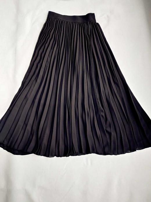 超质感永不过时复古百褶长裙百搭展示