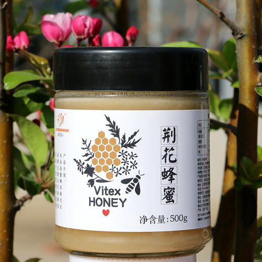 【包邮】密云深山头茬荆花蜂蜜  原蜜纯蜂蜜  甜而不腻   回味清香  500g 商品图1