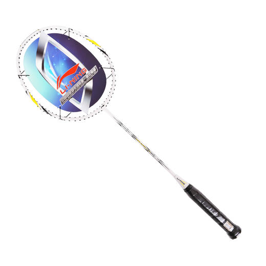 李宁羽毛球拍 全碳素新手拍A990 珍珠白 商品图1