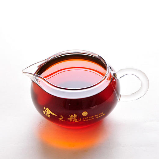 新品-沧元号普洱茶熟茶-沧元福熟357g大叶种普洱晒青茶叶紧压茶 商品图3