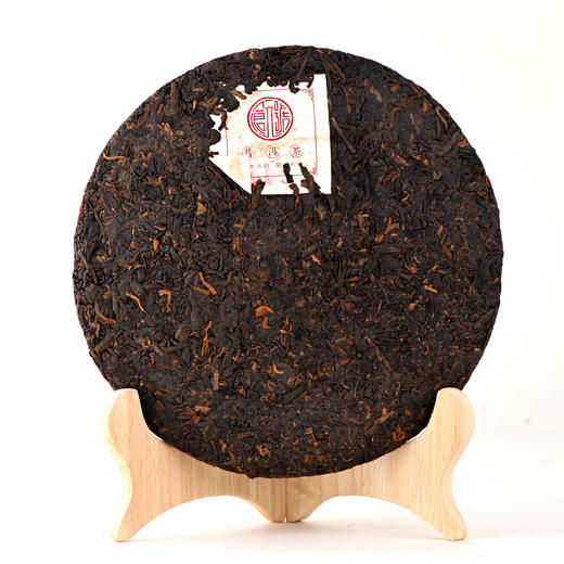 新品-沧元号普洱茶熟茶-沧元福熟357g大叶种普洱晒青茶叶紧压茶 商品图2