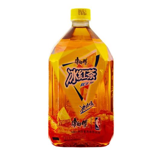 康师傅冰红茶柠檬口味茶饮品1l