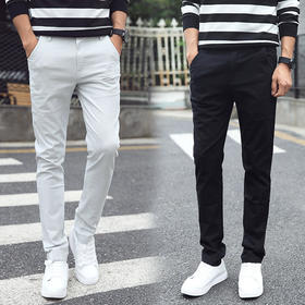 【服饰鞋包】男装休闲裤小脚长裤春夏新款韩版裤子 男士休闲裤薄款男裤
