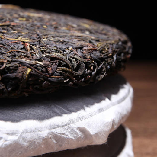 2017年紫芽普洱生茶357g紫芽茶饼 商品图3