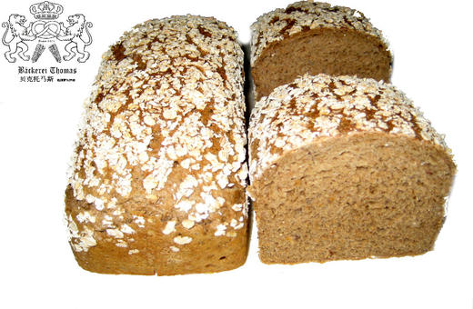 招牌德国黑麦全麦面包Vitalbrot Organic Rye Bread无油无糖低脂低卡素食粗粮 商品图1