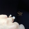 SpoiledBart Jewelry 14K注金 原创设计 珍珠戒指 可定制尺寸 商品缩略图2