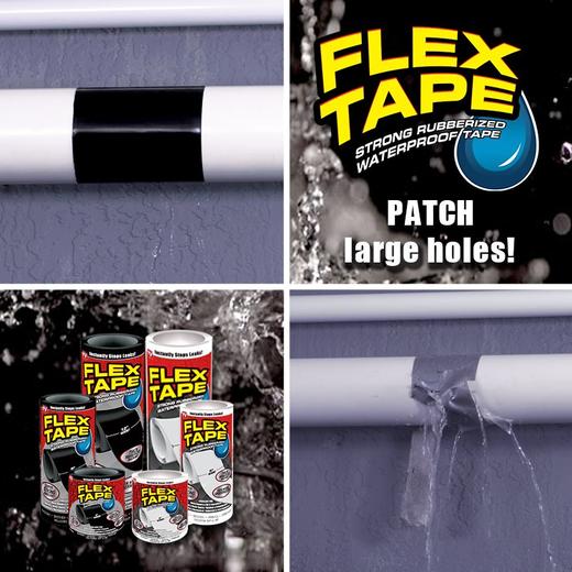  美国 Flex Tape 超强防水粘贴胶布强力胶带 应急封堵漏洞用 商品图3