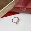 SpoiledBart Jewelry 14K注金 原创设计 珍珠戒指 可定制尺寸 商品缩略图0