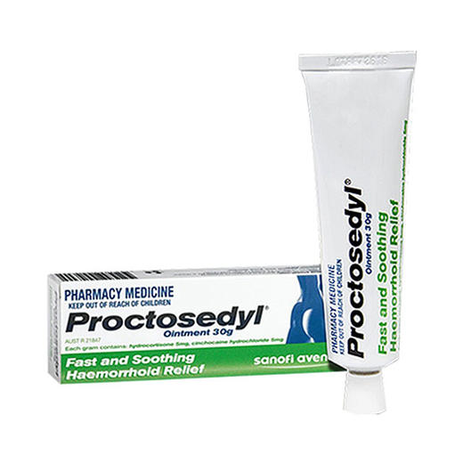 Proctosedyl 痔疮膏30g/支绿色新版 商品图0