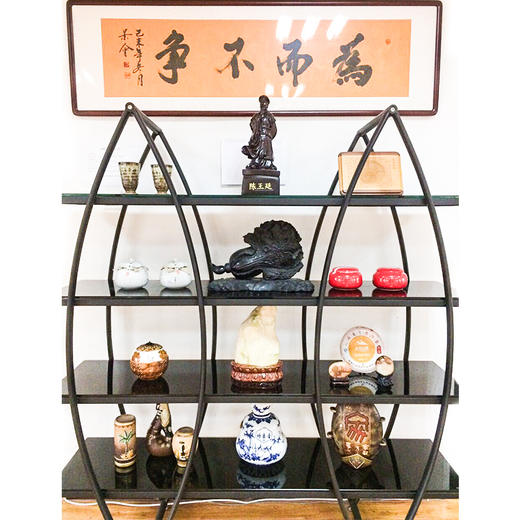 太极拳创始人陈王廷肖像40公分含底坐1200元包邮 商品图4