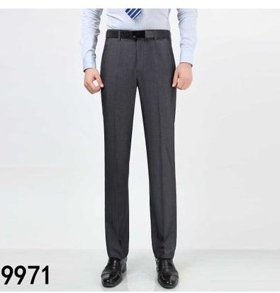 【服饰鞋包】吉普战车春夏季薄款直筒男士西裤中年免烫商务正装长裤加大码男式西裤 商品图0