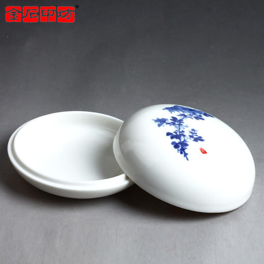金石印坊 精品梅兰竹菊印泥盒印泥缸 加固防震特制包装 商品图1